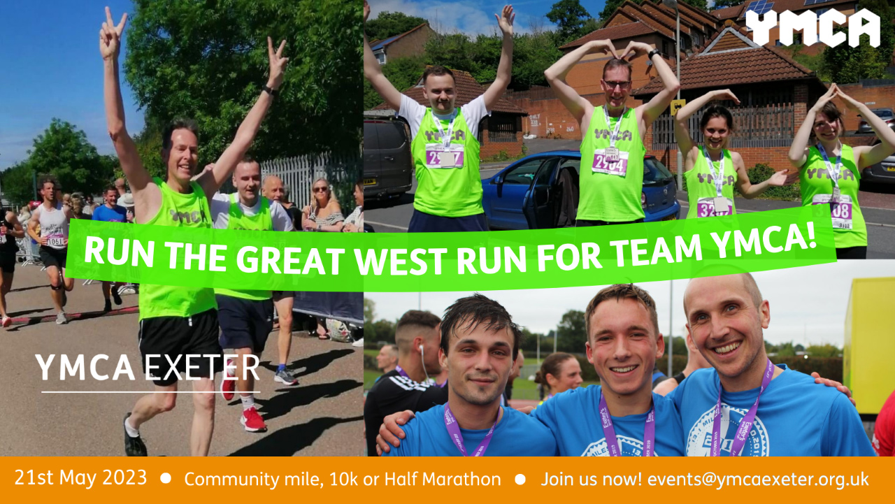 Enter The Great West Run Sunday 21st May 2023 YMCA Exeter